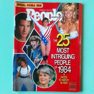 People Magazine December 24 1984 Taped Spine Creased Farrah Fawcett Richard Gere